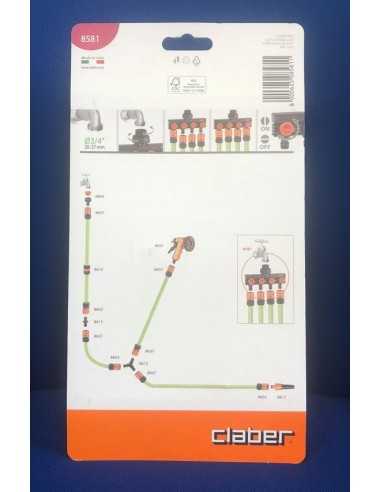 Conexión 4 tomas BLISTER D858100. Instrucciones