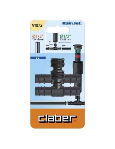 Te 3 Vías con Rosca 1/2. Embalaje