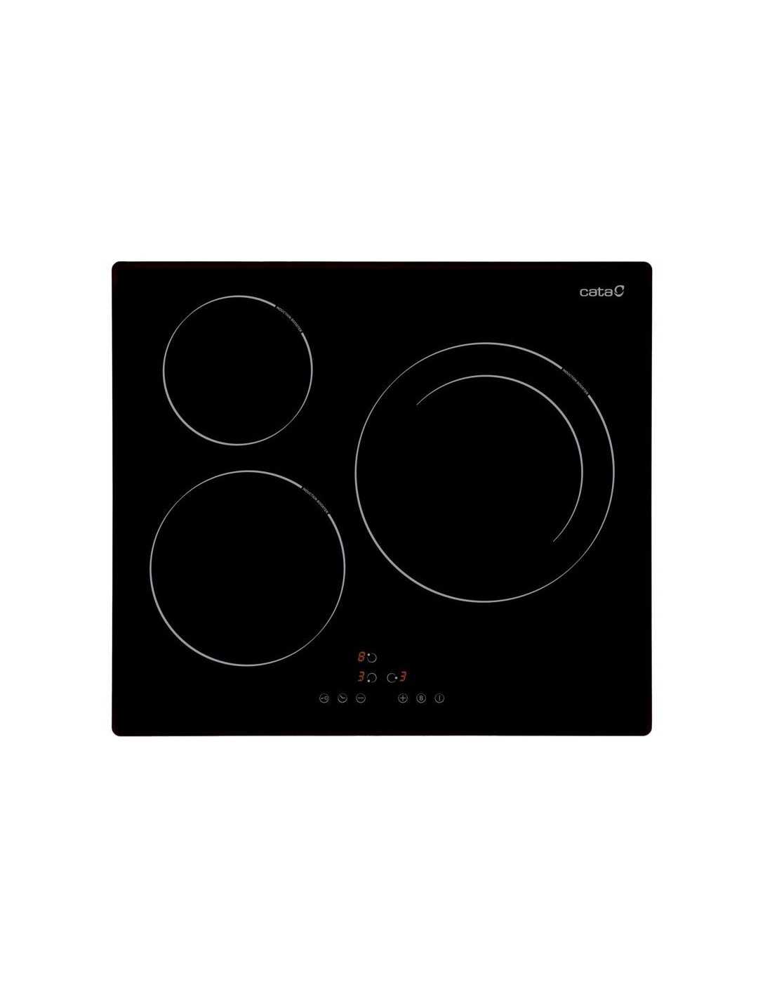  SPT Placa de inducción de 1300 vatios, color negro : Hogar y  Cocina