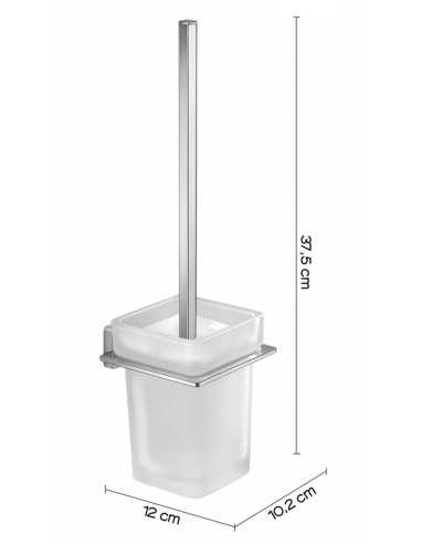 Escobillero baño pared ATENA. Medidas