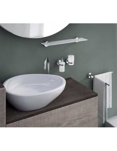 Toallero baño giratorio 2 barras FELCE. Ambiente baño