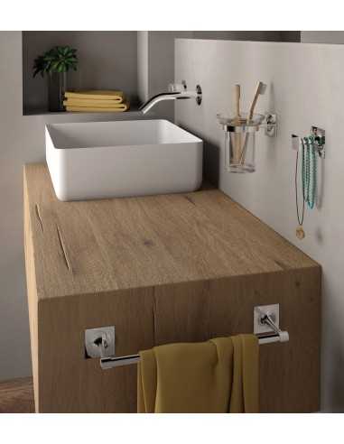 Toallero baño 30 cm WIZARD adhesivo. Ambiente