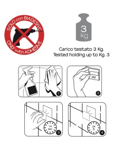 Percha baño adhesiva WIZARD. Principal 2