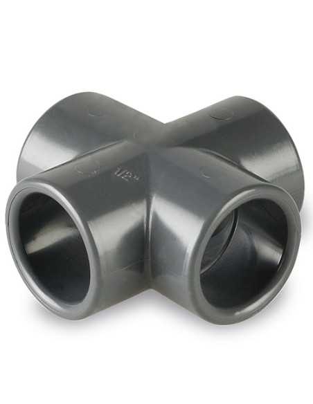 Cruz PVC presión 50mm (Pegar). Principal