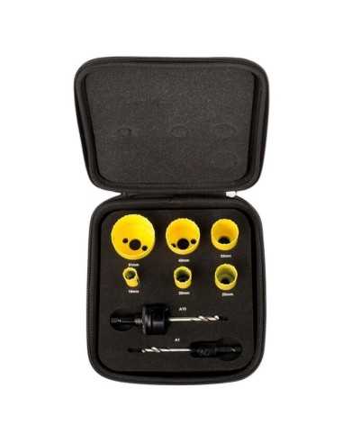 Set coronas perforadoras FAST CUT 16-51. Estuche