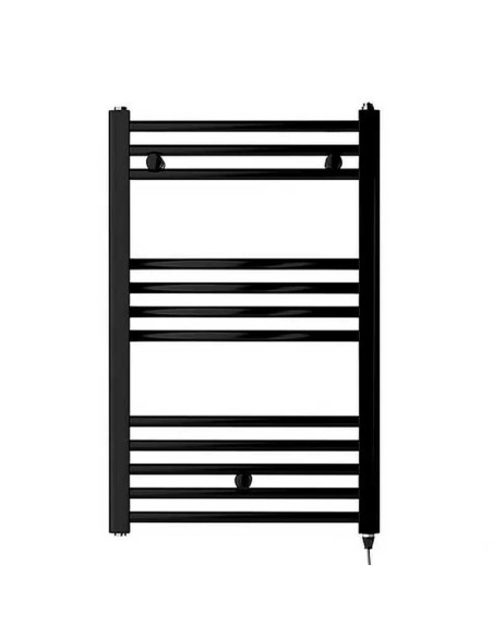 Radiador toallero ZETA X eléctrico 77X50 negro CICSA. Principal