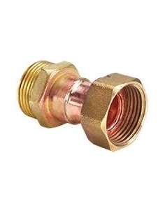RACOR RECTO DOBLE MH 3/4 BRICOMA. Principal